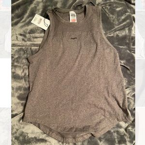 Gymshark charcoal Grey flex tank